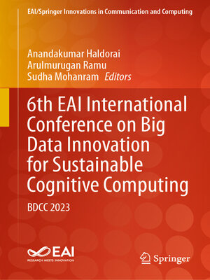 cover image of 6th EAI International Conference on Big Data Innovation for Sustainable Cognitive Computing
